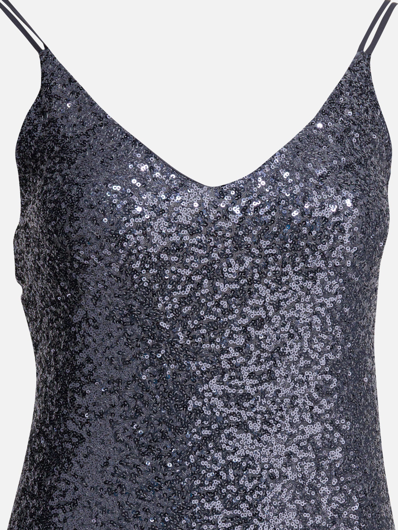 Abiti lunghi Solid colour  Grigio - Semper Donna | PDP | VIETTI Online Store | thumbnail_3