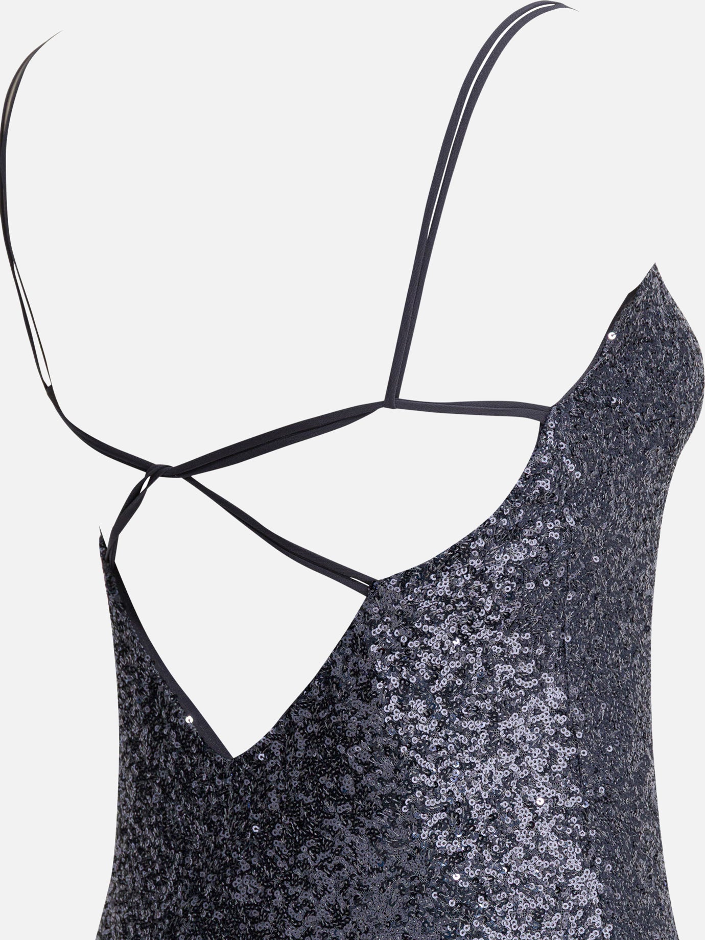 Abiti lunghi Solid colour  Grigio - Semper Donna | PDP | VIETTI Online Store | thumbnail_4