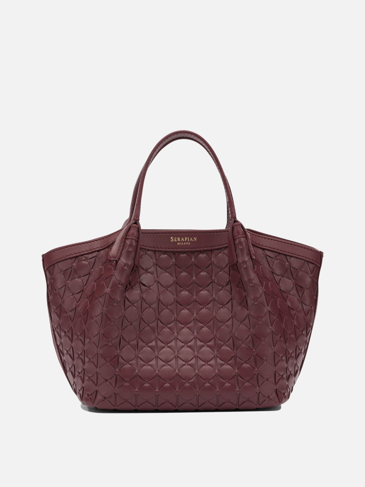 Borse piccole 100% nappa leather  Bordeaux - Serapian Donna | PDP | VIETTI Online Store | Zoom-Modal
