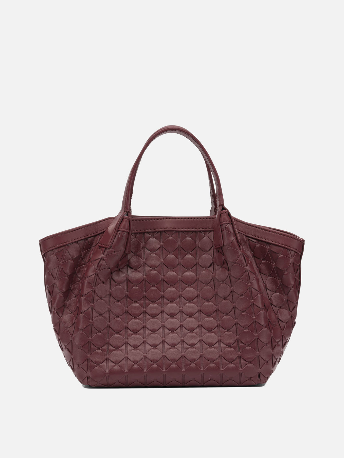 Serapian "Secret" mini handbag Bordeaux - VIETTI