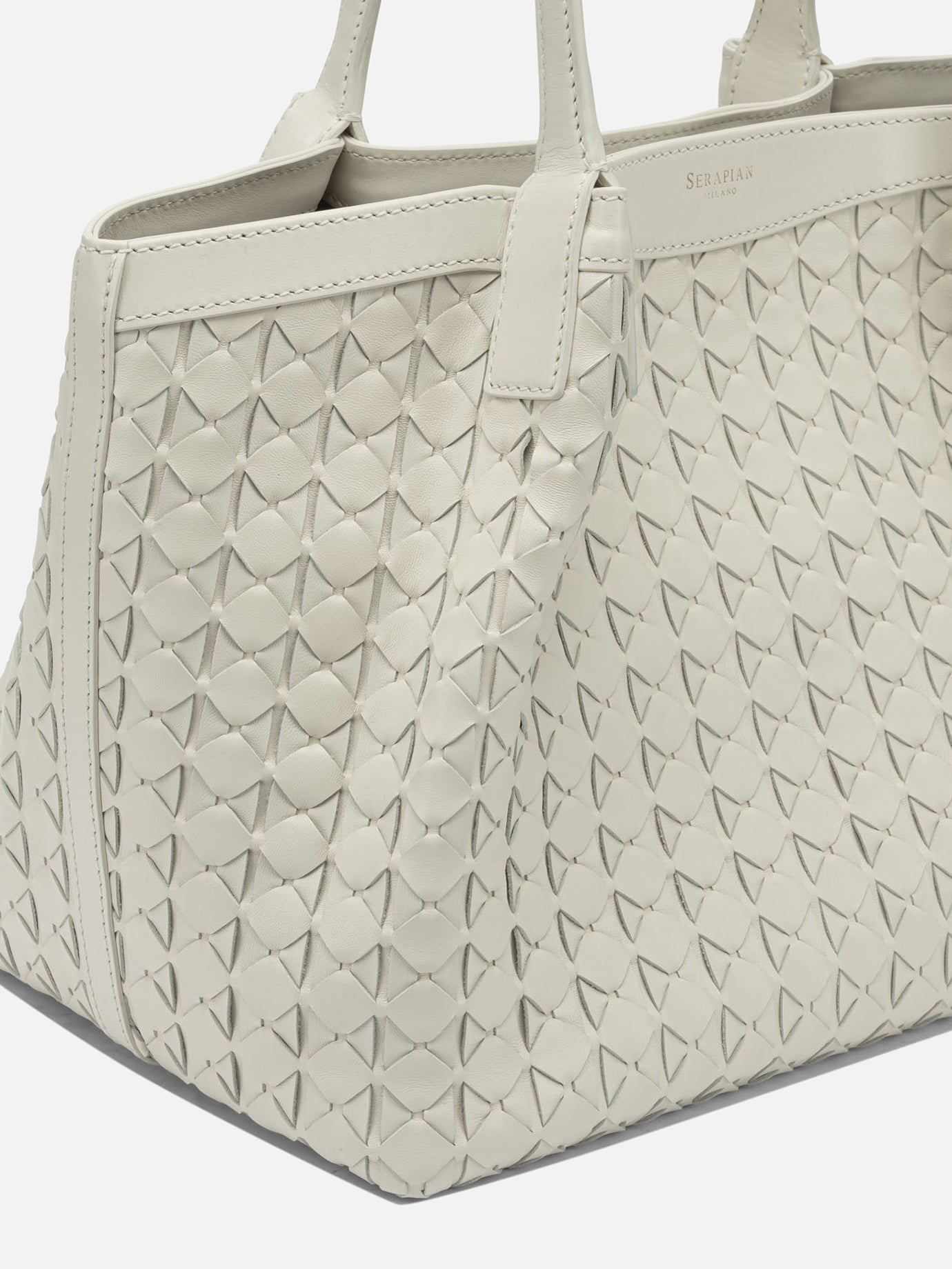 Small bags 100% nappa leather  White - Serapian Women | PDP | VIETTI Online Store | Zoom-Modal_4
