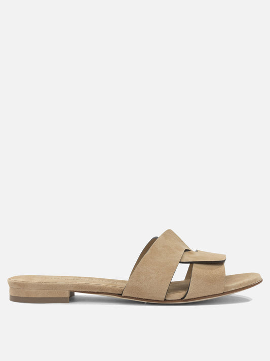 Sergio Levantesi "Aria" Slides Beige

