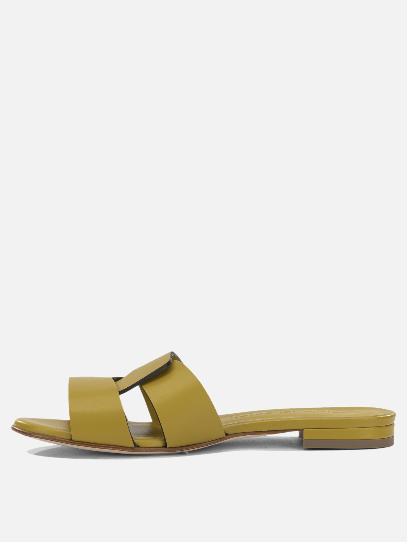 Slides 100% leather - 100% leather  Yellow - Sergio Levantesi Women | PDP | VIETTI Online Store | Zoom-Modal_3
