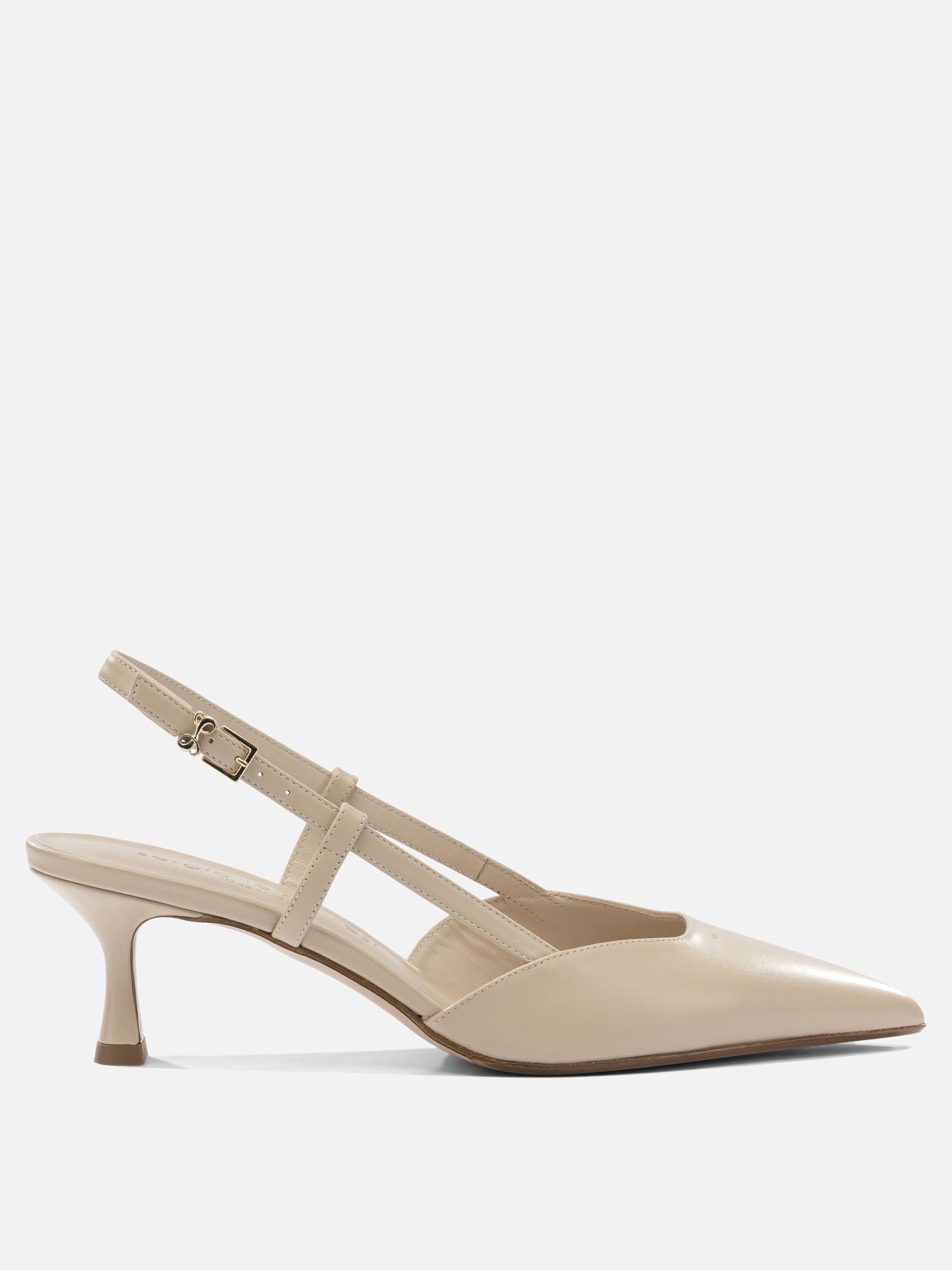 Slingbacks 100% leather - 100% leather  Beige - Sergio Levantesi Women | PDP | VIETTI Online Store | thumbnail