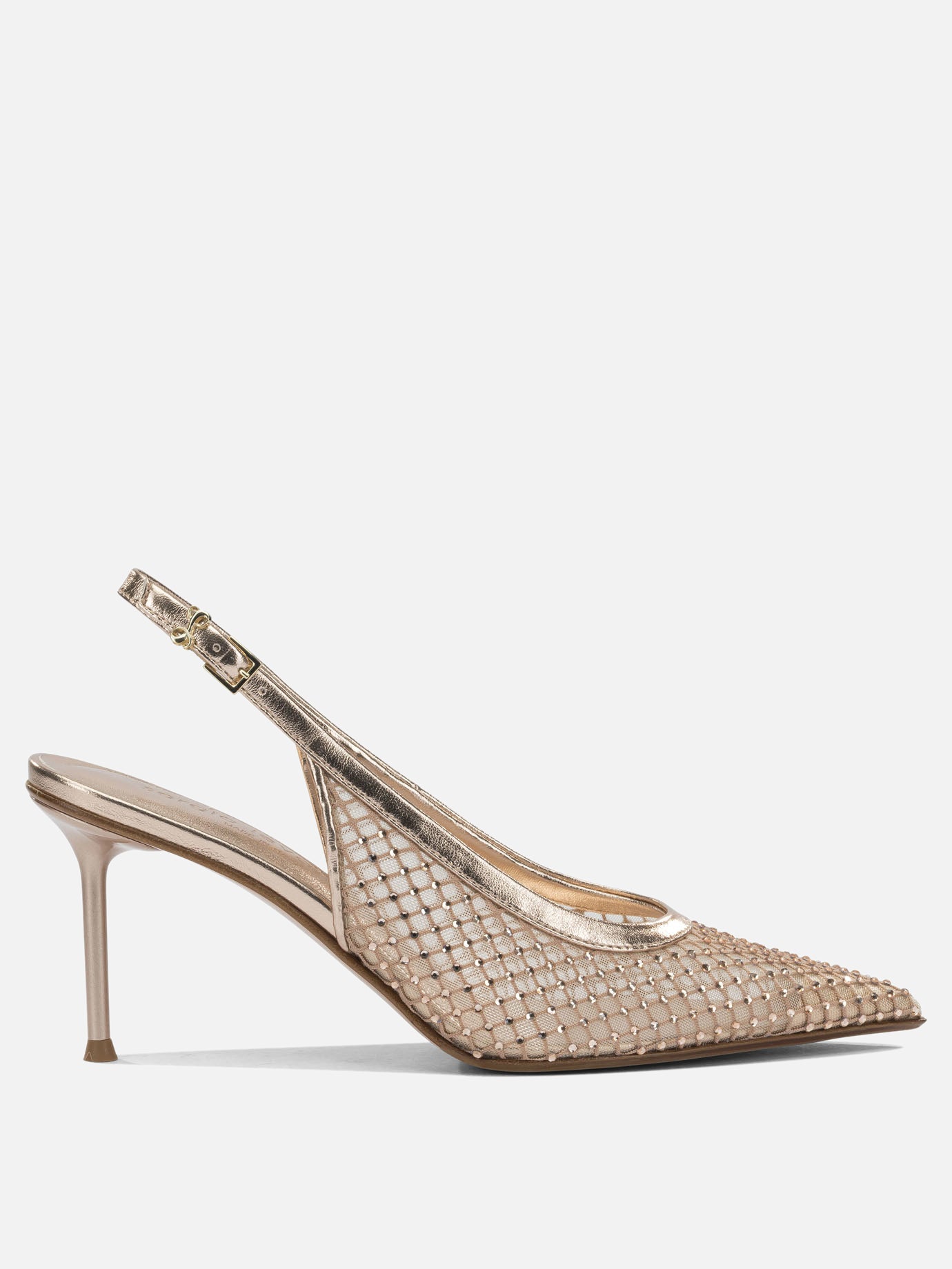 Slingbacks 100% leather - 100% leather  Pink - Sergio Levantesi Women | PDP | VIETTI Online Store | thumbnail