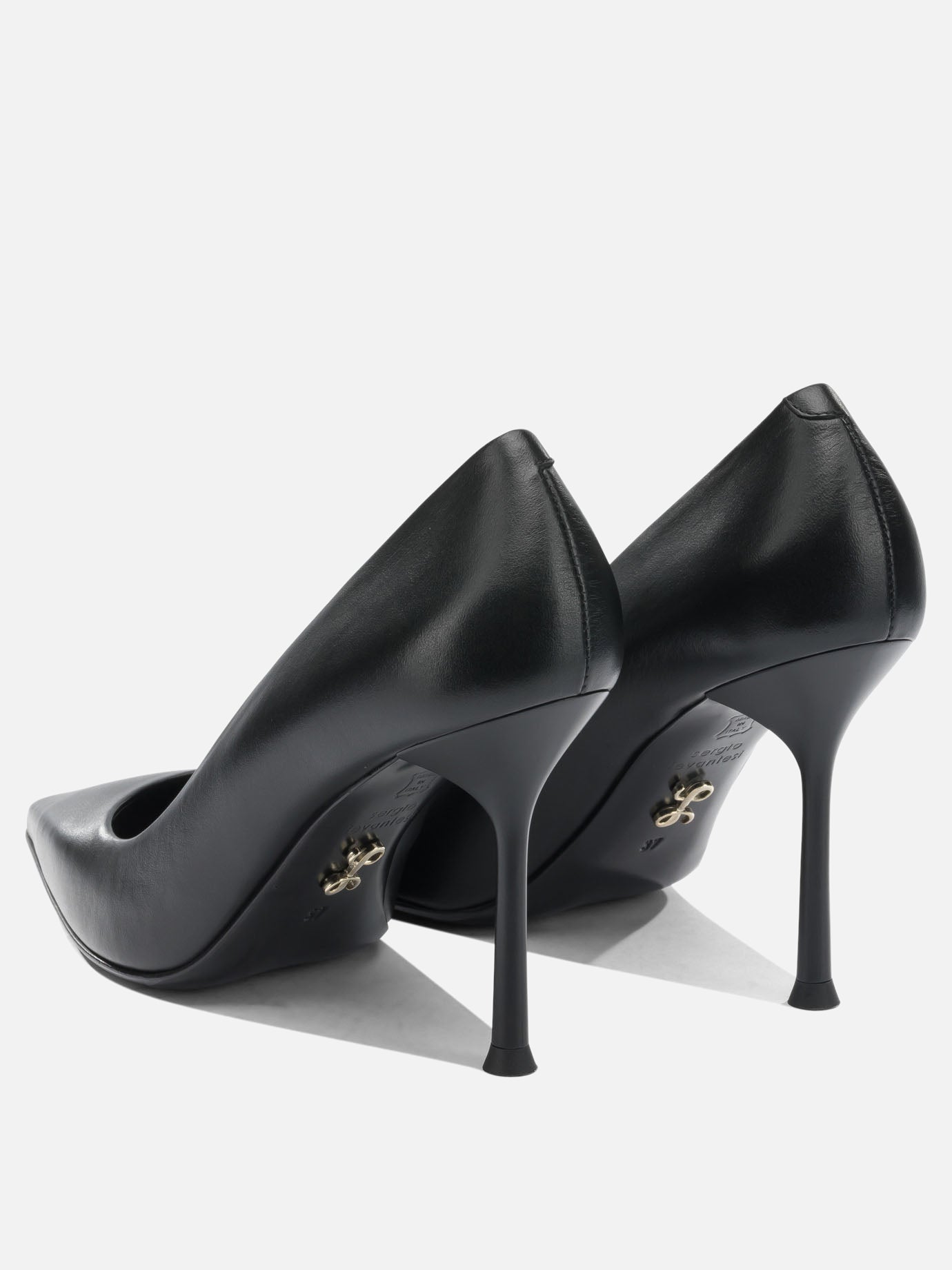 Pumps 100% leather - 100% leather  Black - Sergio Levantesi Women | PDP | VIETTI Online Store | thumbnail_4