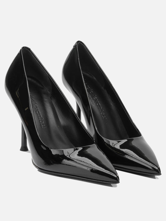 Décolleté 100% leather - 100% leather  Nero - Sergio Levantesi Donna | VIETTI Online Store | 2
