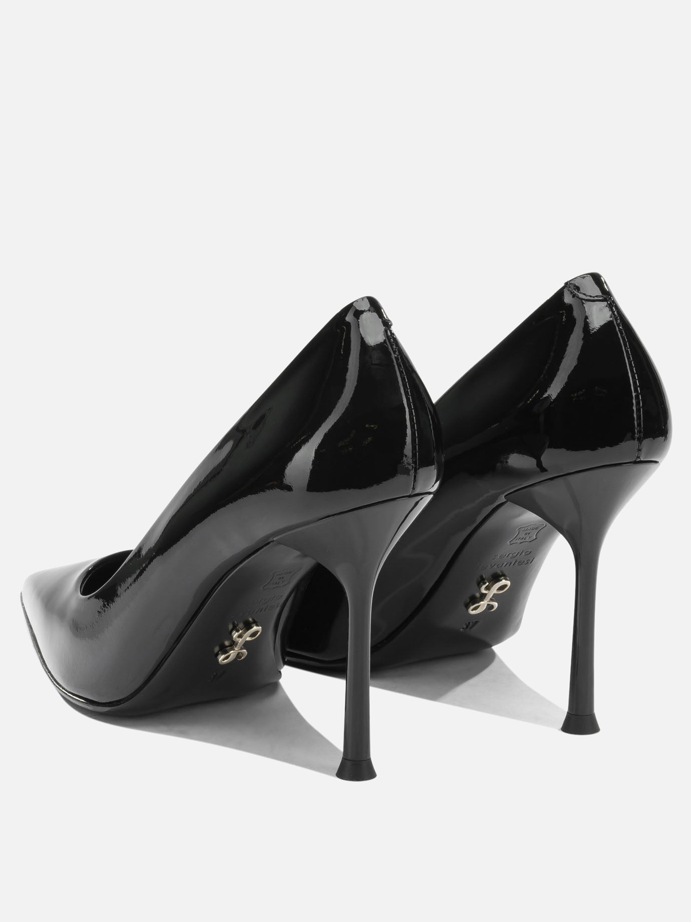 Pumps 100% leather - 100% leather  Black - Sergio Levantesi Women | PDP | VIETTI Online Store | thumbnail_4