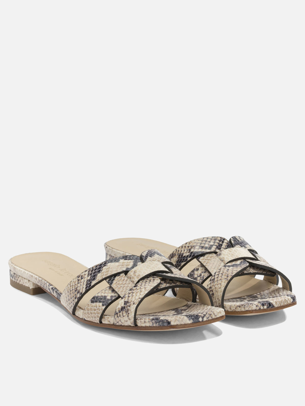 Sergio Levantesi "Norma" Slides Beige - VIETTI
