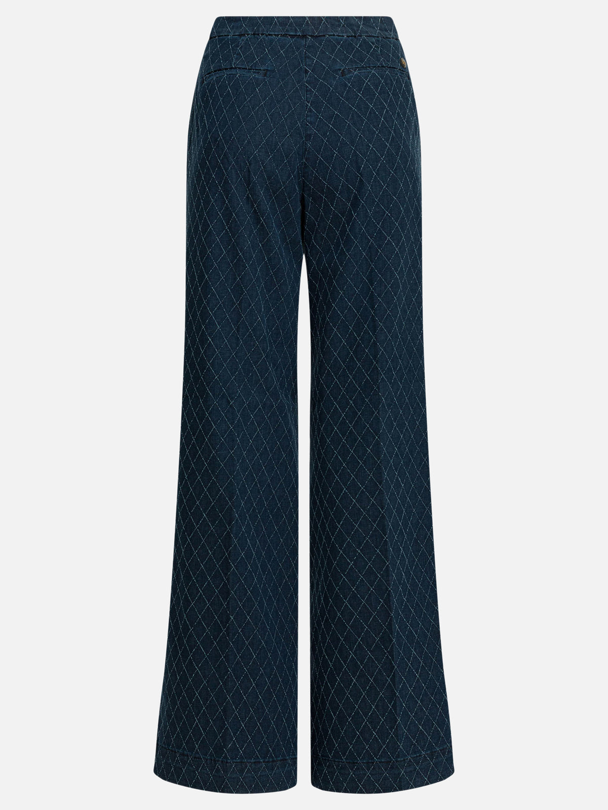 Shaft Jeans Jeans a gamba larga "Flare Pin Diamond" Blu - VIETTI