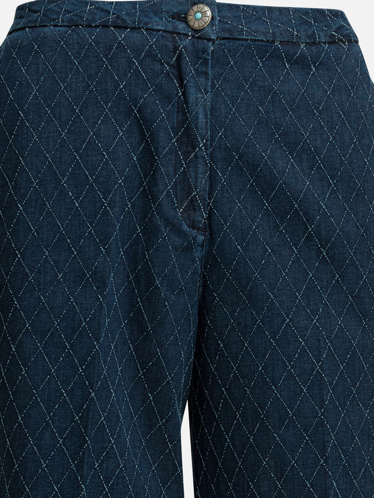 Shaft Jeans Jeans a gamba larga "Flare Pin Diamond" Blu - VIETTI