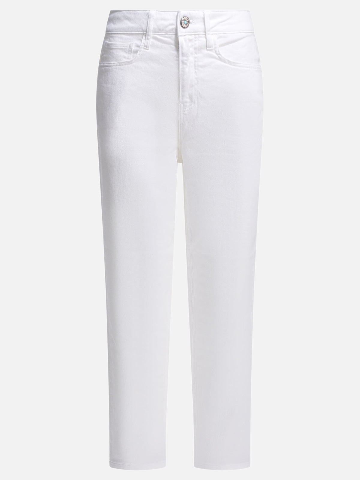 Shaft Jeans "Arch Drill Stretch" straight Leg Jeans White