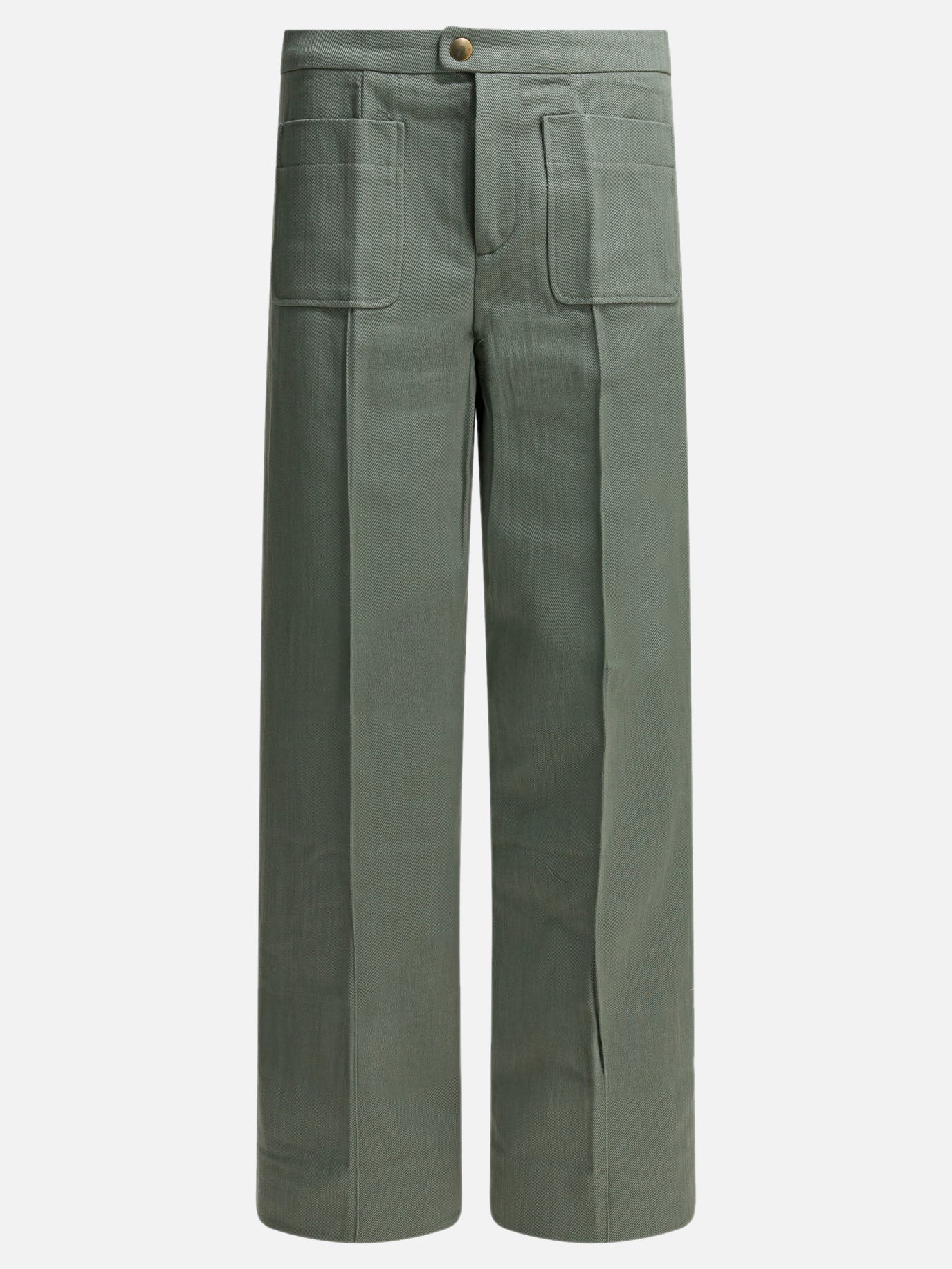 Leisure trousers Solid colour  Green - Soeur Women | PDP | VIETTI Online Store | Zoom-Modal
