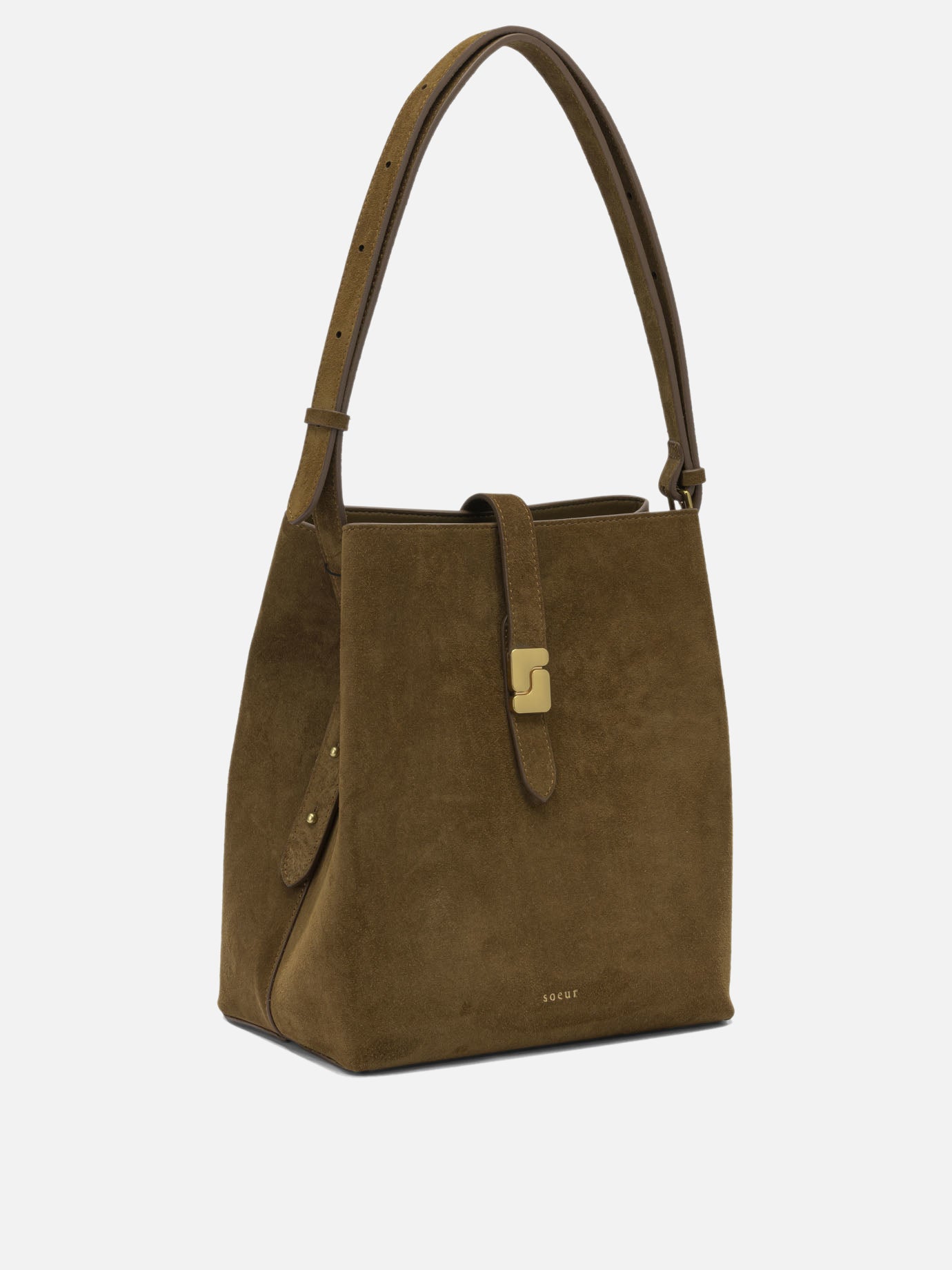 Small bags 100% suede leather - Lining: 100% lamb leather  Brown - Soeur Women | PDP | VIETTI Online Store | Zoom-Modal_2
