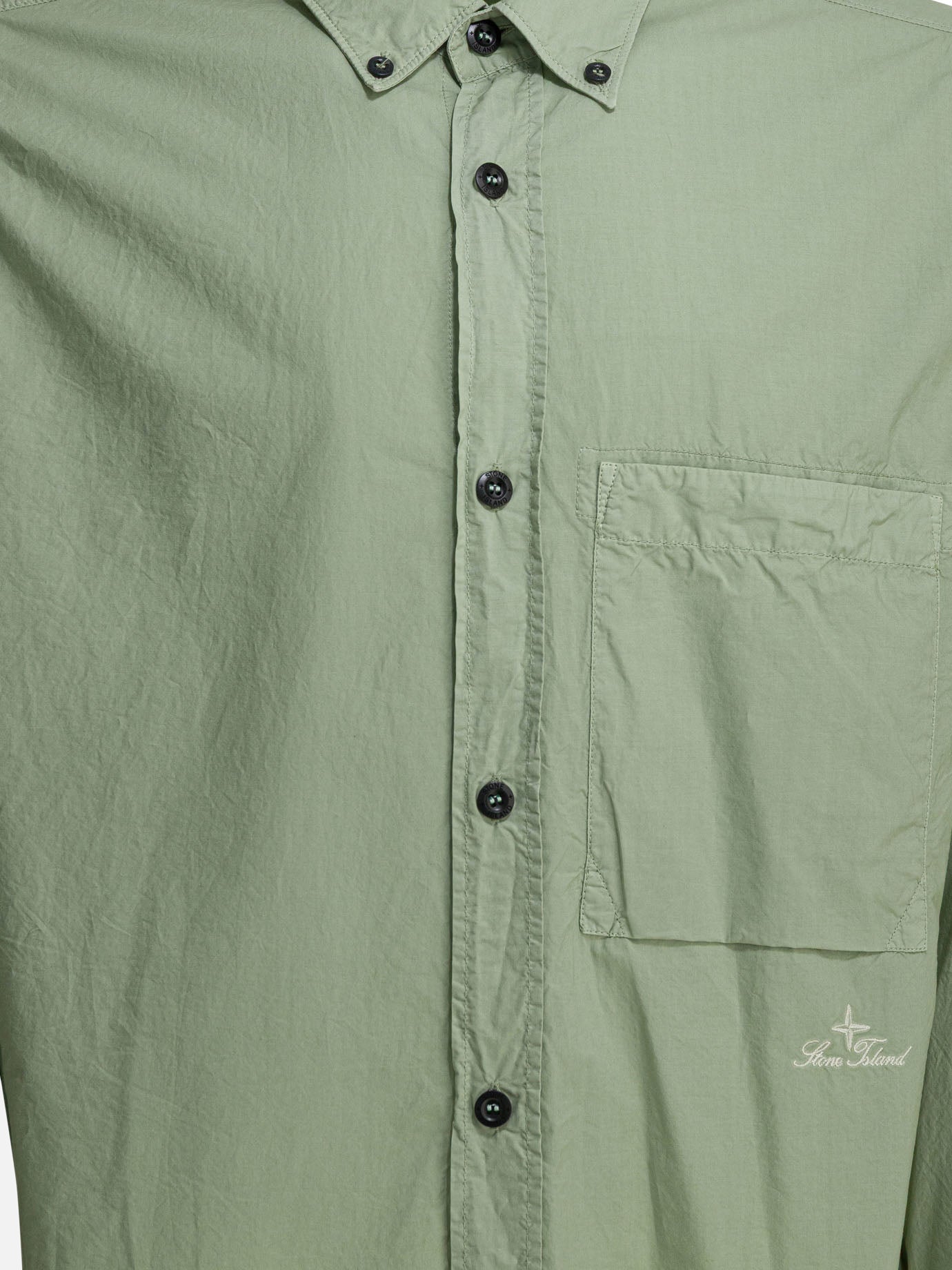 Casual shirts Logo  Green - Stone Island Men | PDP | VIETTI Online Store | Zoom-Modal_3
