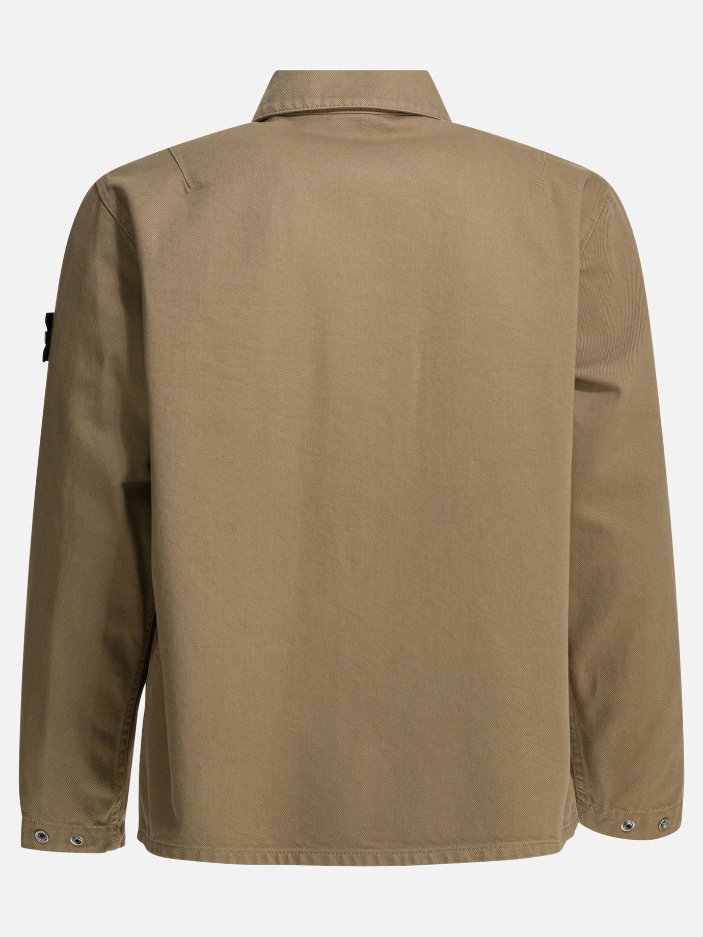 Overshirt jackets Logo  Beige - Stone Island Men | PDP | VIETTI Online Store | thumbnail_2