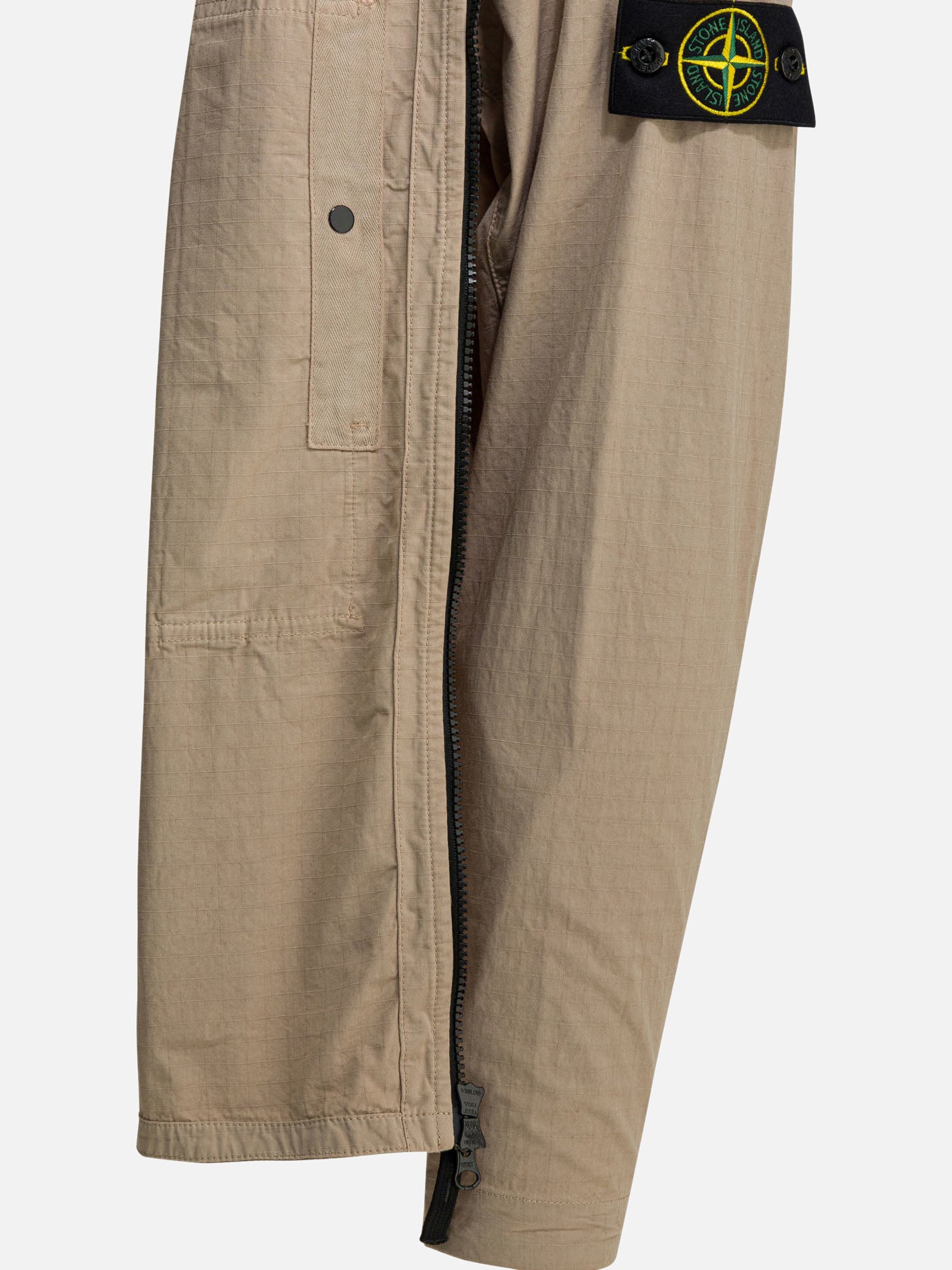 Overshirt jackets Logo  Beige - Stone Island Men | PDP | VIETTI Online Store | thumbnail_4