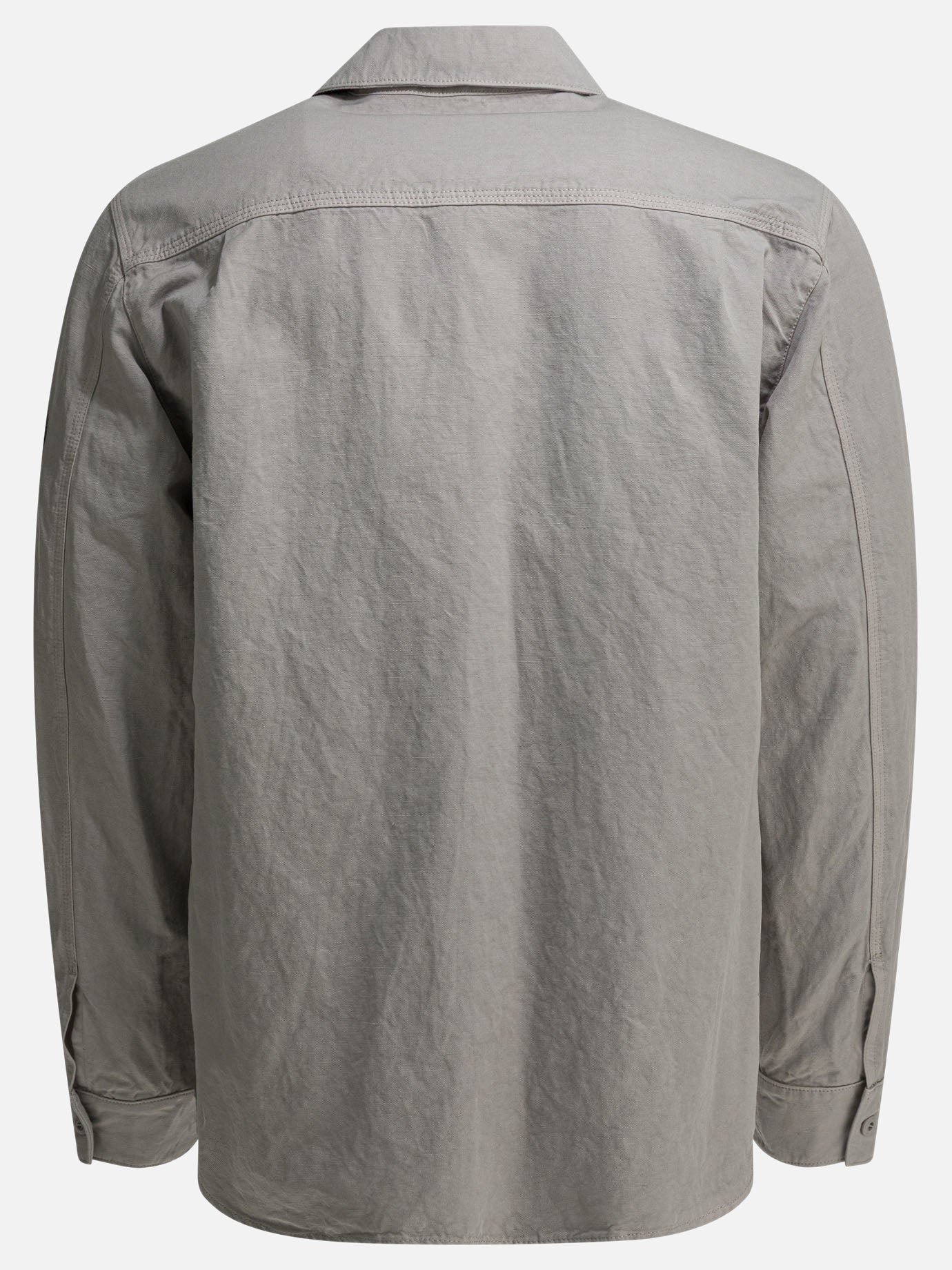 Casual shirts Logo  Grey - Stone Island Men | PDP | VIETTI Online Store | thumbnail_2