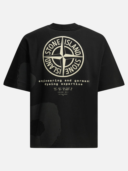 Crewneck t-shirts Logo  Black - Stone Island Men | PLP | VIETTI Online Store | 2
