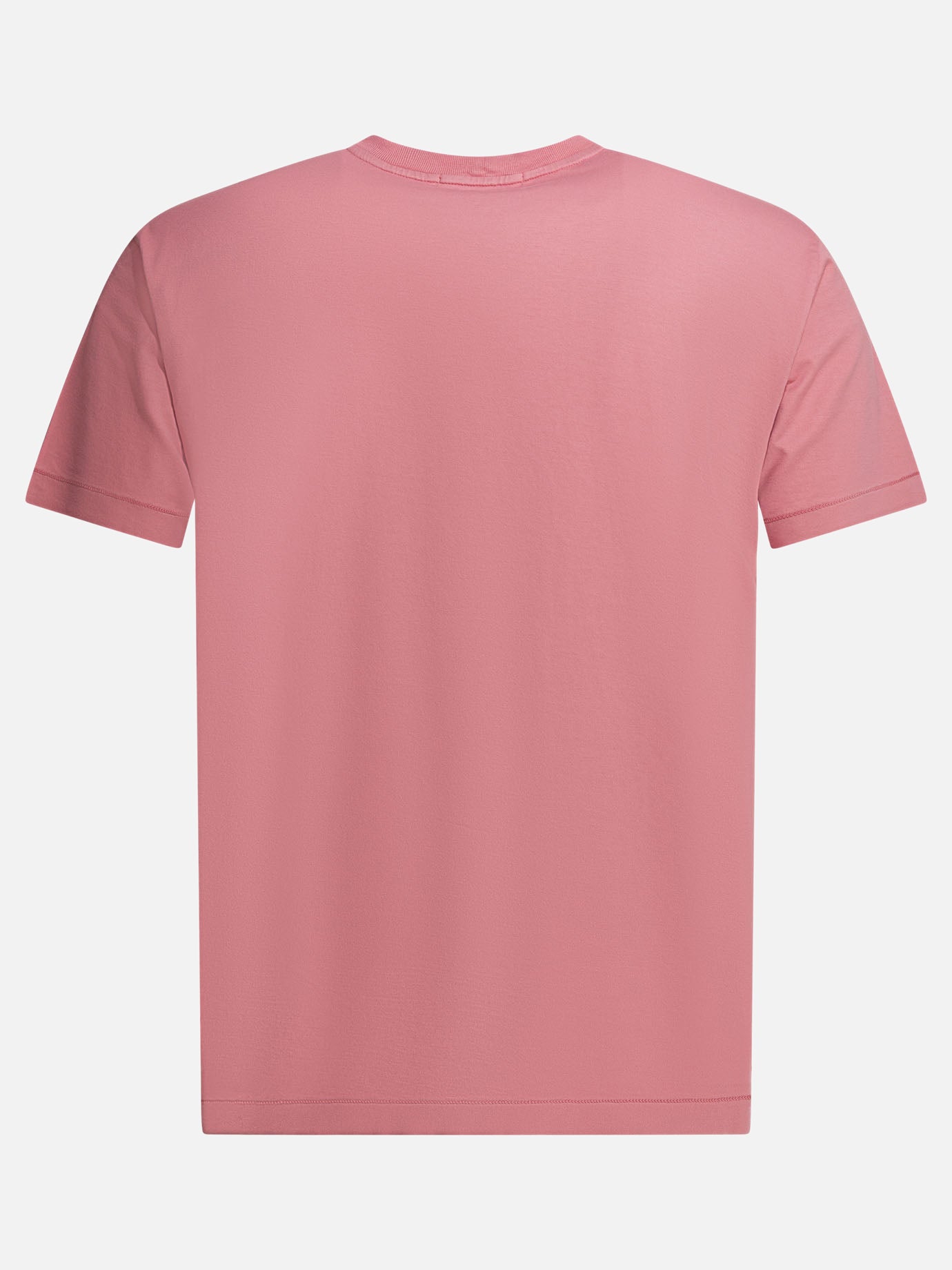 Crewneck t-shirts Logo  Pink - Stone Island Men | PDP | VIETTI Online Store | thumbnail_2