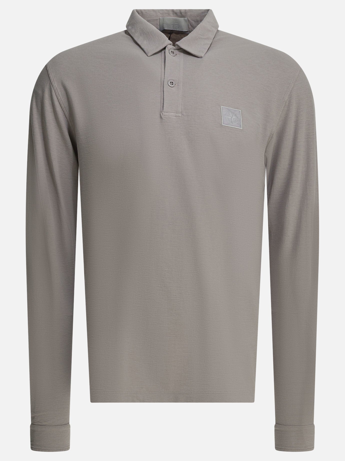 Polo shirts with buttons Logo  Grey - Stone Island Men | PDP | VIETTI Online Store | Zoom-Modal
