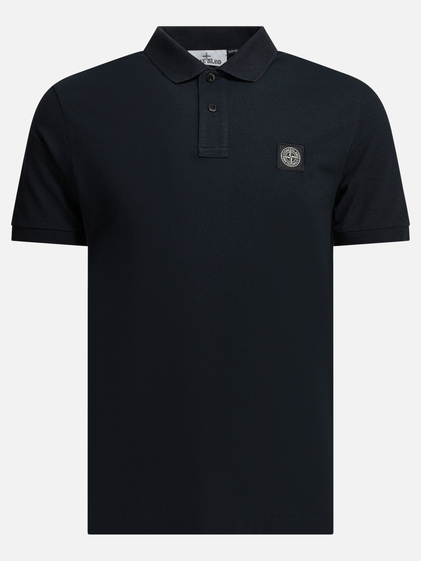 Polo shirts with buttons Logo  Blue - Stone Island Men | PDP | VIETTI Online Store | Zoom-Modal
