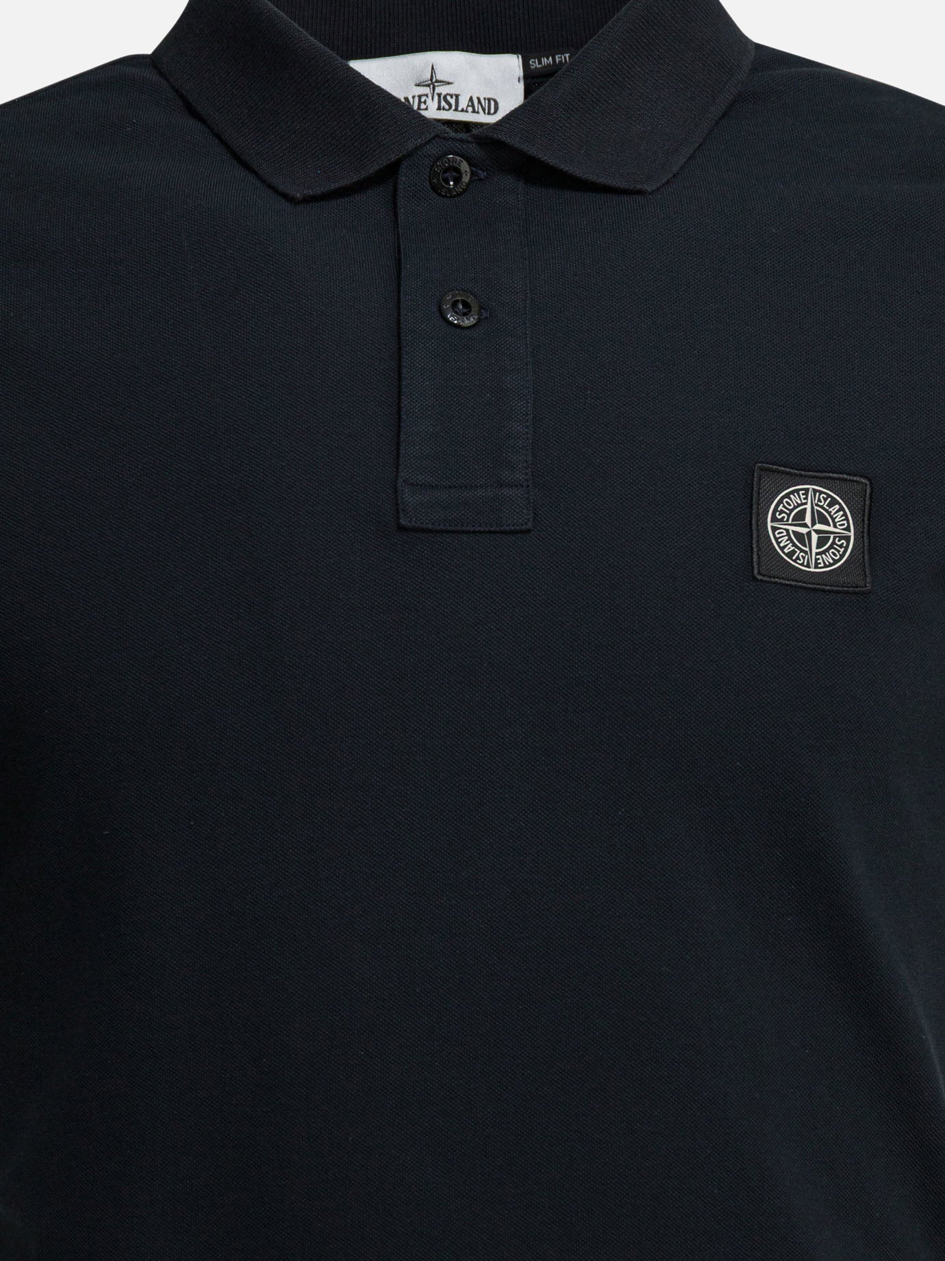 Polo shirts with buttons Logo  Blue - Stone Island Men | PDP | VIETTI Online Store | Zoom-Modal_3
