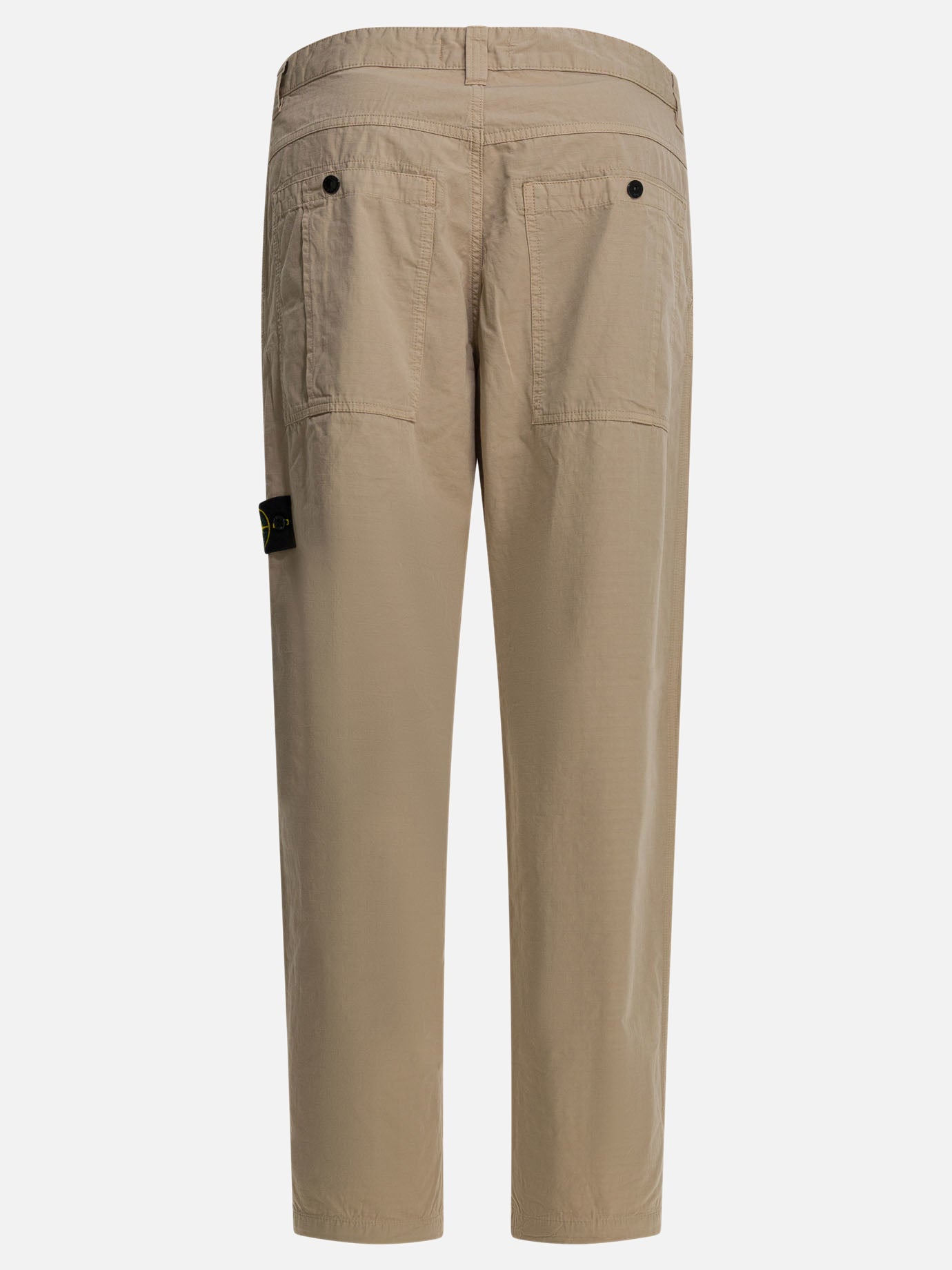Leisure trousers Logo  Beige - Stone Island Men | PDP | VIETTI Online Store | thumbnail_2