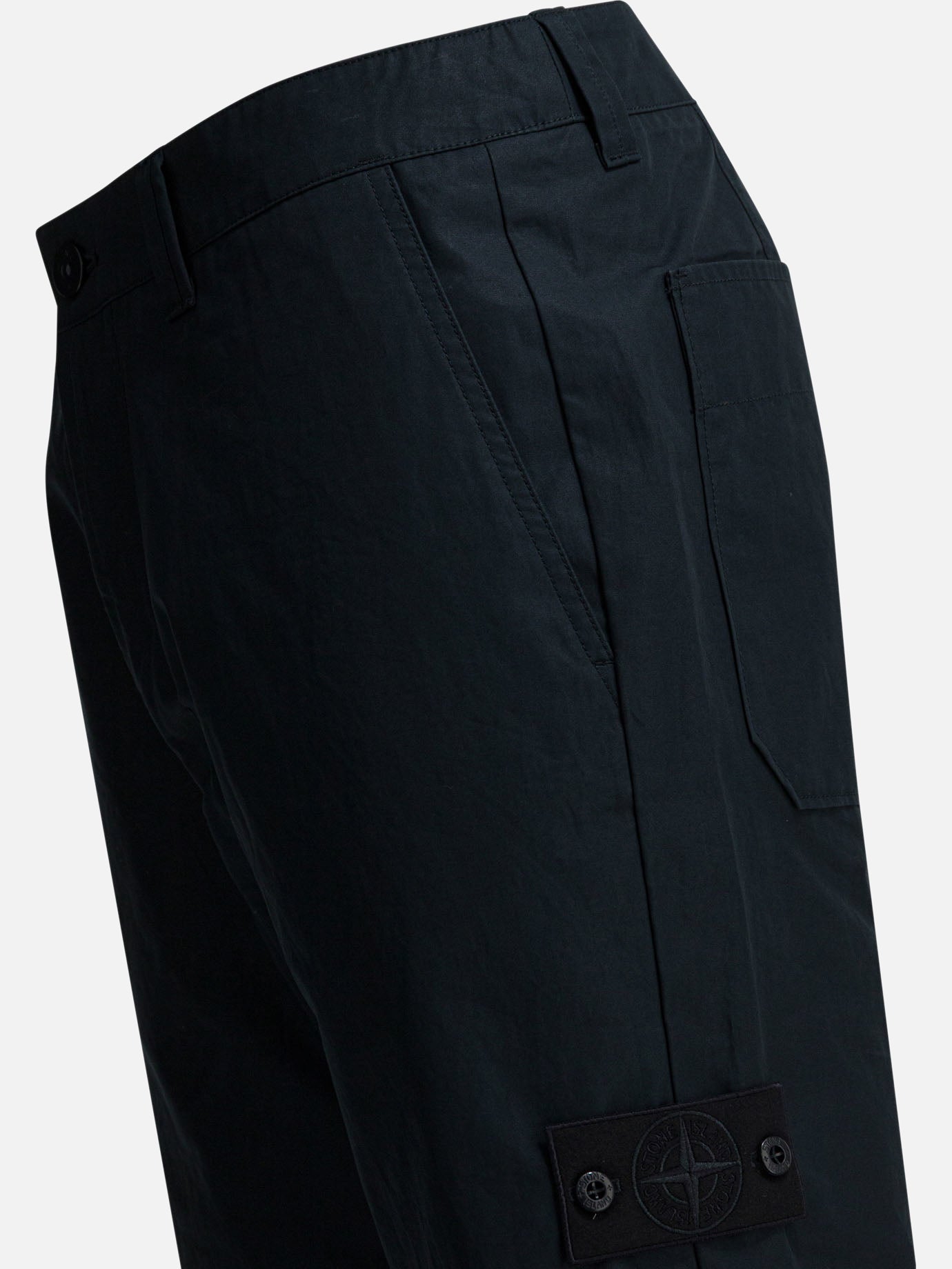 Pantaloni casual 100% cotton  Blu - Stone Island Uomo | PDP | VIETTI Online Store | thumbnail_4