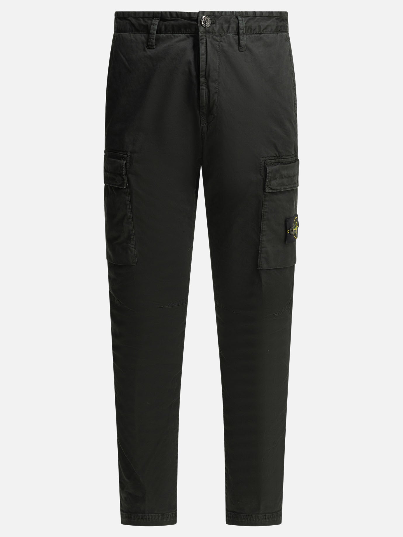 Pantaloni cargo & parachute Logo  Nero - Stone Island Uomo | PDP | VIETTI Online Store | Zoom-Modal

