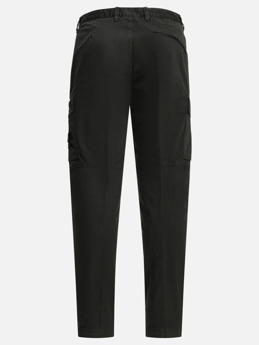 Pantaloni cargo & parachute Logo  Nero - Stone Island Uomo | VIETTI Online Store | 2
