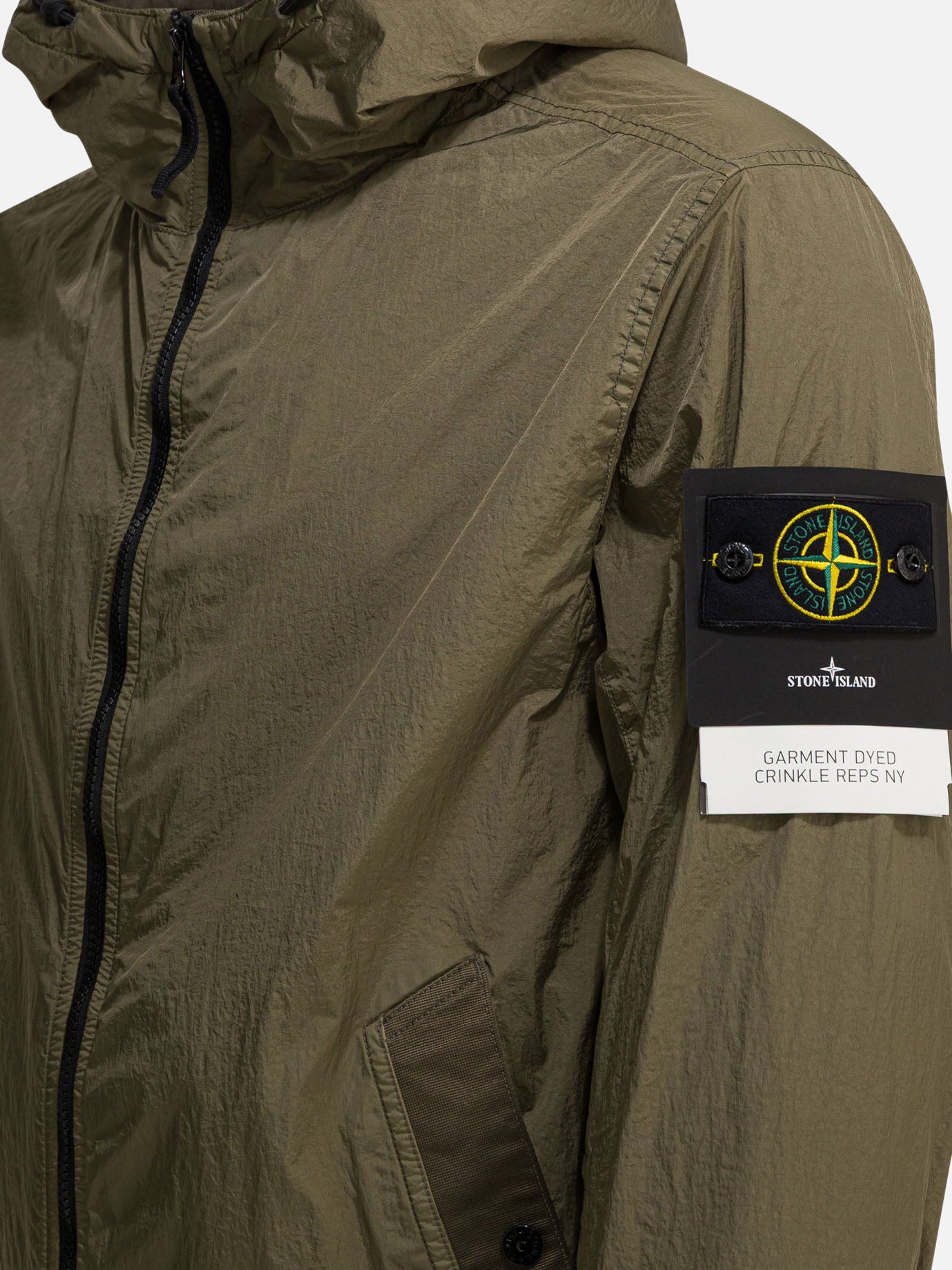 Giacche a vento Logo  Verde - Stone Island Uomo | PDP | VIETTI Online Store | Zoom-Modal_3
