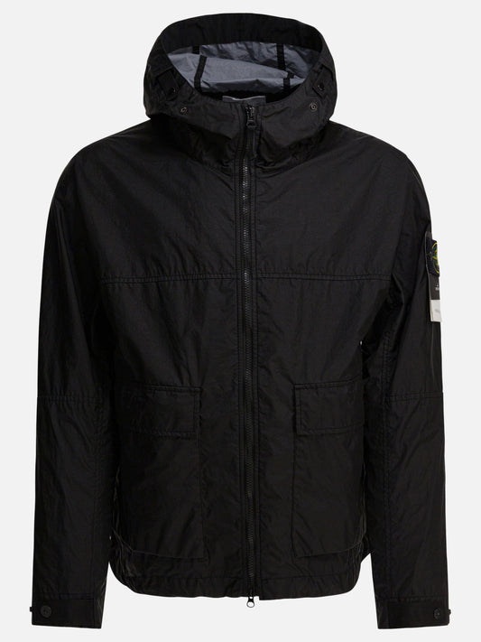 Impermeabili & Trench Logo  Nero - Stone Island Uomo | PLP | VIETTI Online Store 
