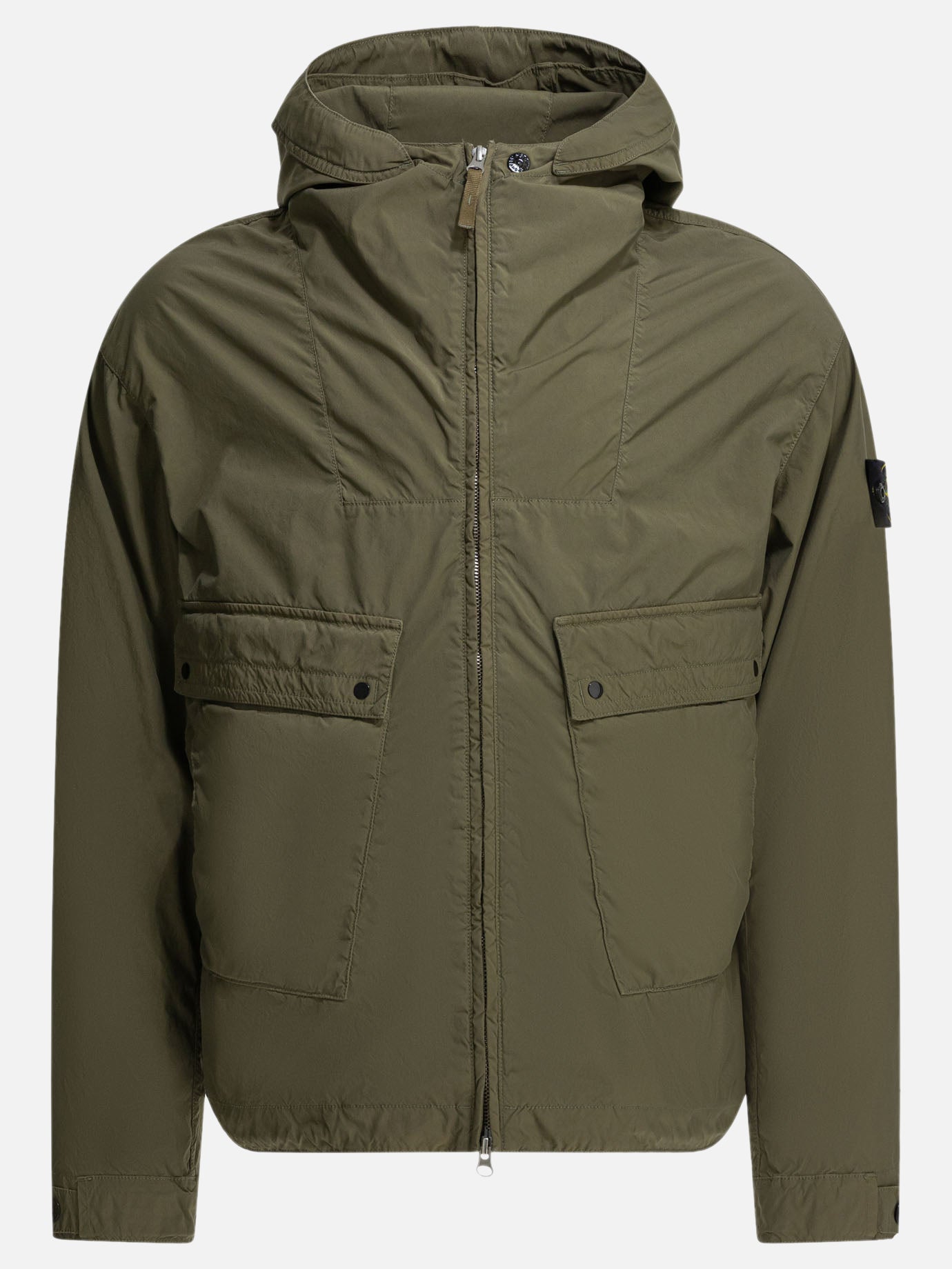 Impermeabili & Trench Logo  Verde - Stone Island Uomo | PDP | VIETTI Online Store | Zoom-Modal
