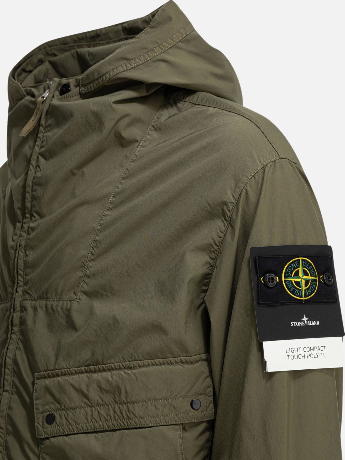 Stone Island Waterproof jacket Green - Men | VIETTI Online Store