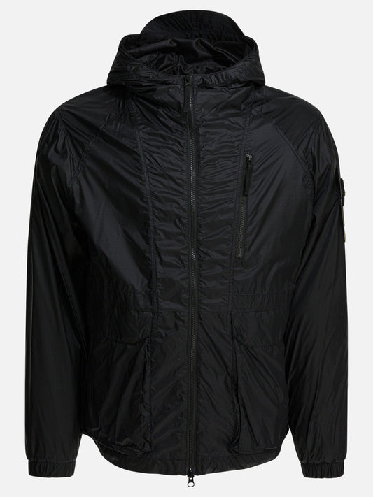 Raincoats & Trench coats Logo  Blue - Stone Island Men | PLP | VIETTI Online Store 
