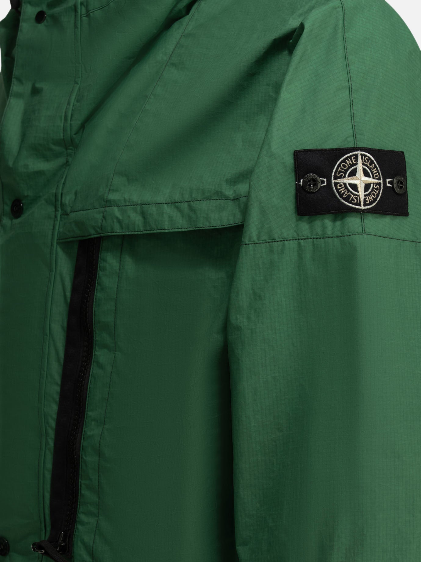 Technical jackets Logo  Green - Stone Island Men | PDP | VIETTI Online Store | thumbnail_3