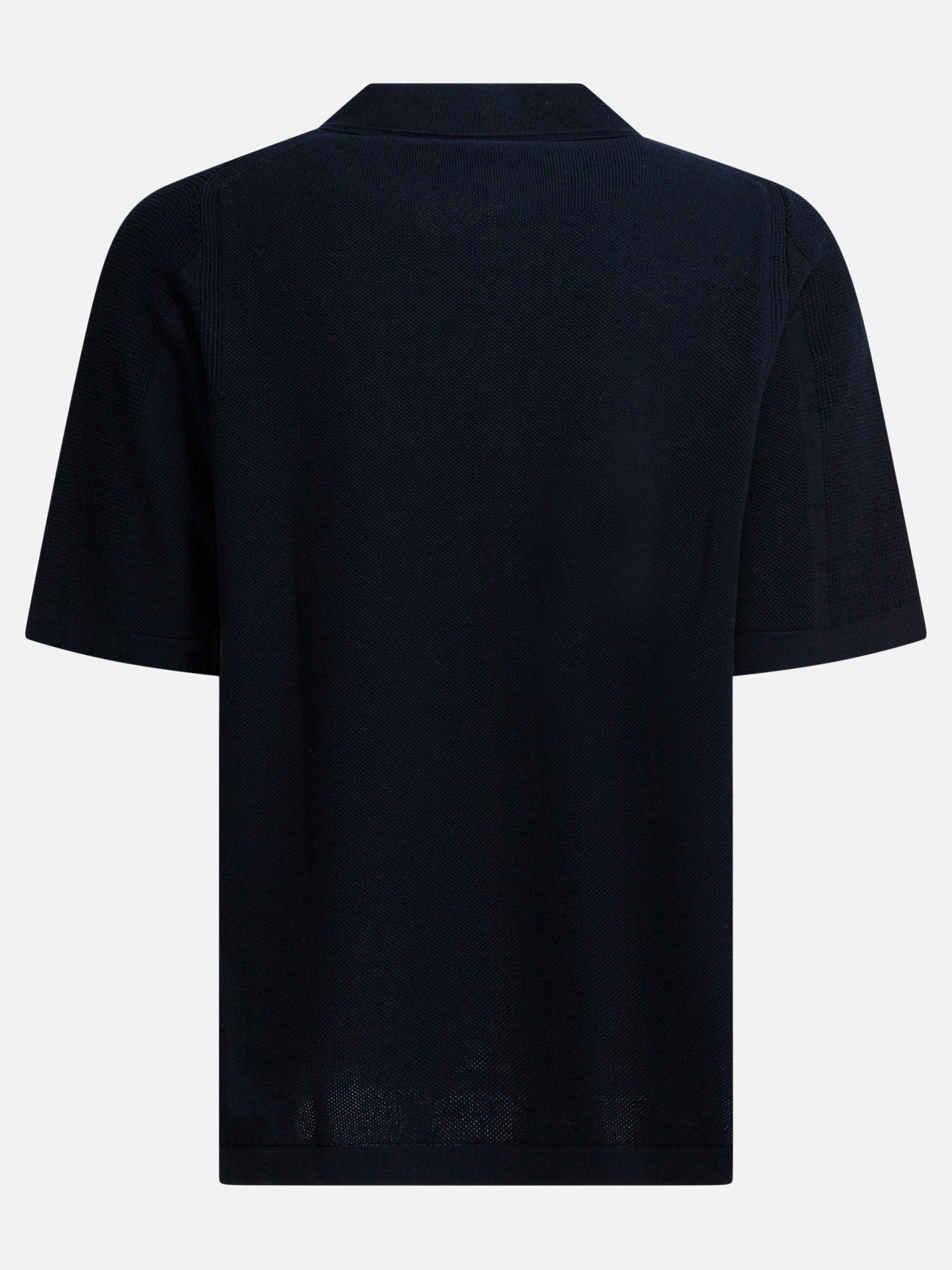 Polo con bottoni Logo  Blu - Stone Island Uomo | PDP | VIETTI Online Store | thumbnail_2