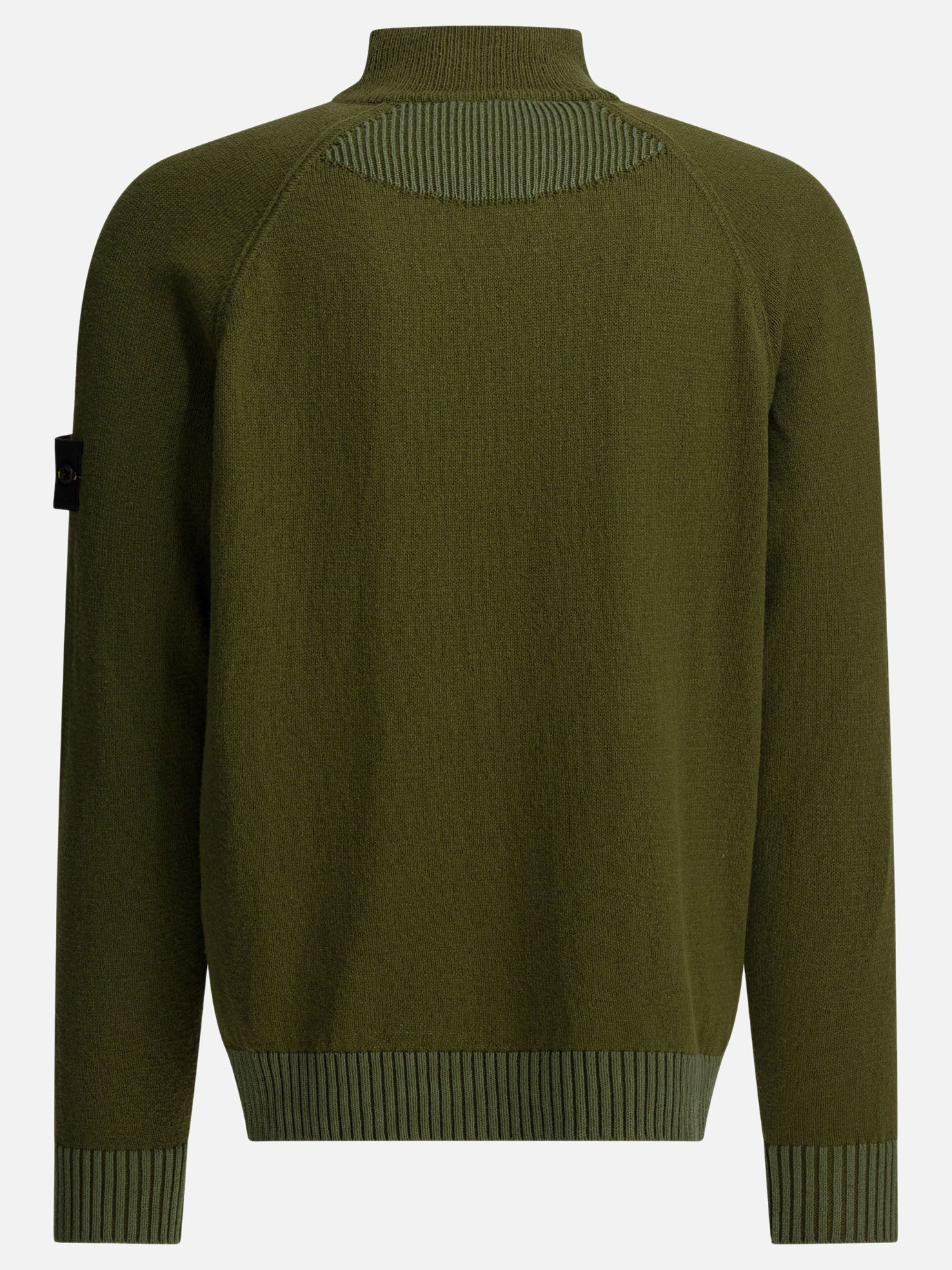 Zipped sweaters Logo  Green - Stone Island Men | PDP | VIETTI Online Store | Zoom-Modal_2

