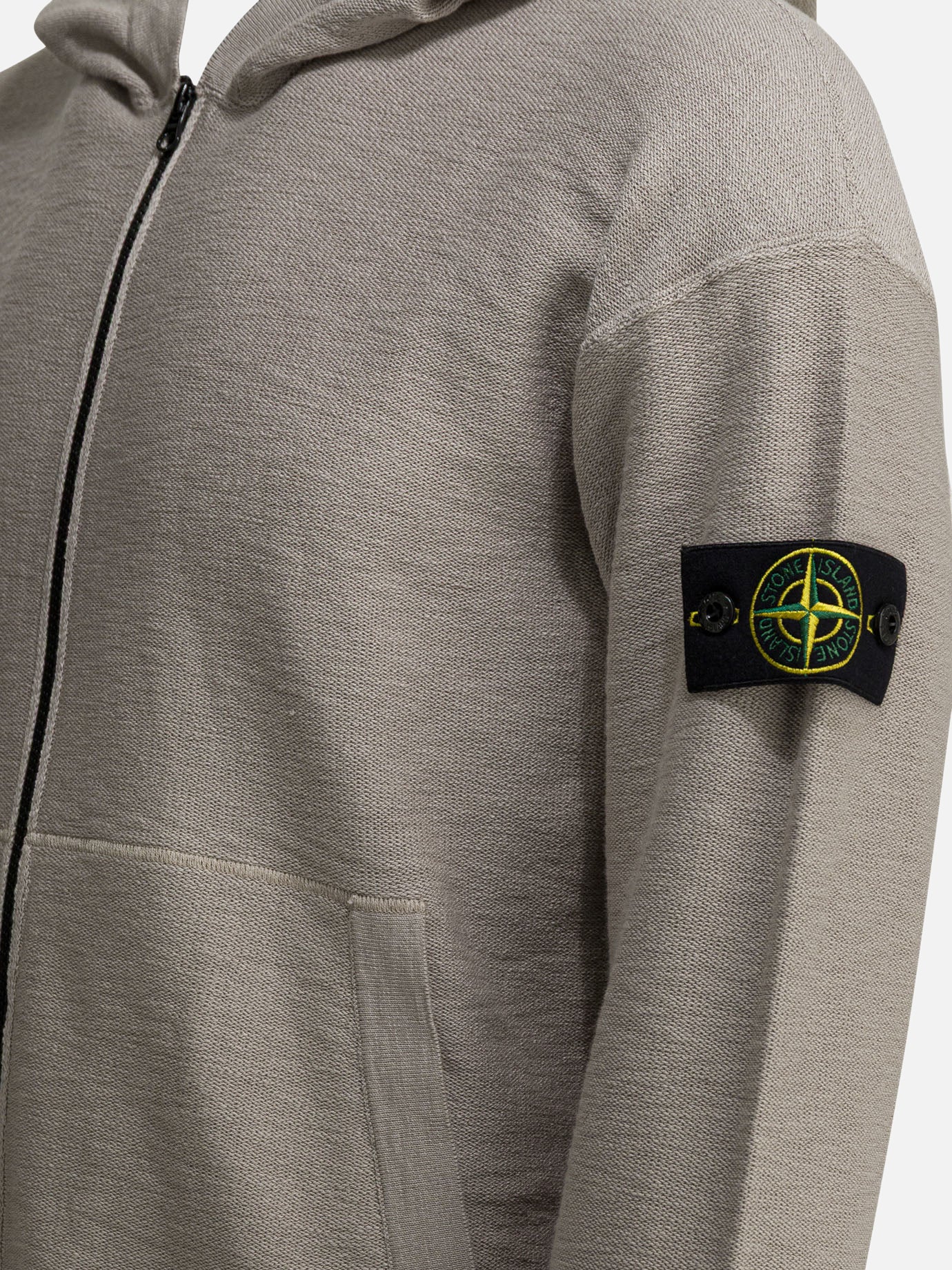 Hooded sweaters Logo  Beige - Stone Island Men | PDP | VIETTI Online Store | Zoom-Modal_4

