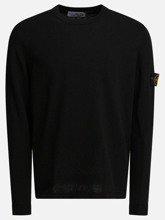 Crewneck sweaters Logo  Black - Stone Island Men | PLP | VIETTI Online Store 
