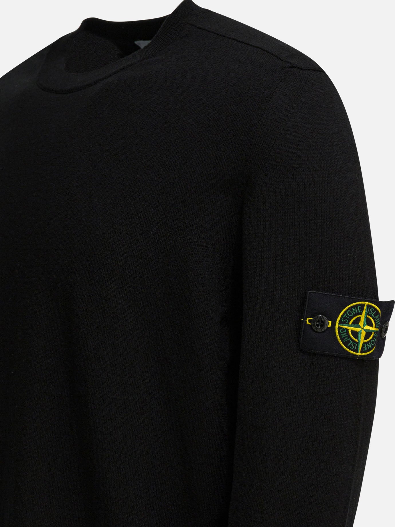 Crewneck sweaters Logo  Black - Stone Island Men | PDP | VIETTI Online Store | Zoom-Modal_4
