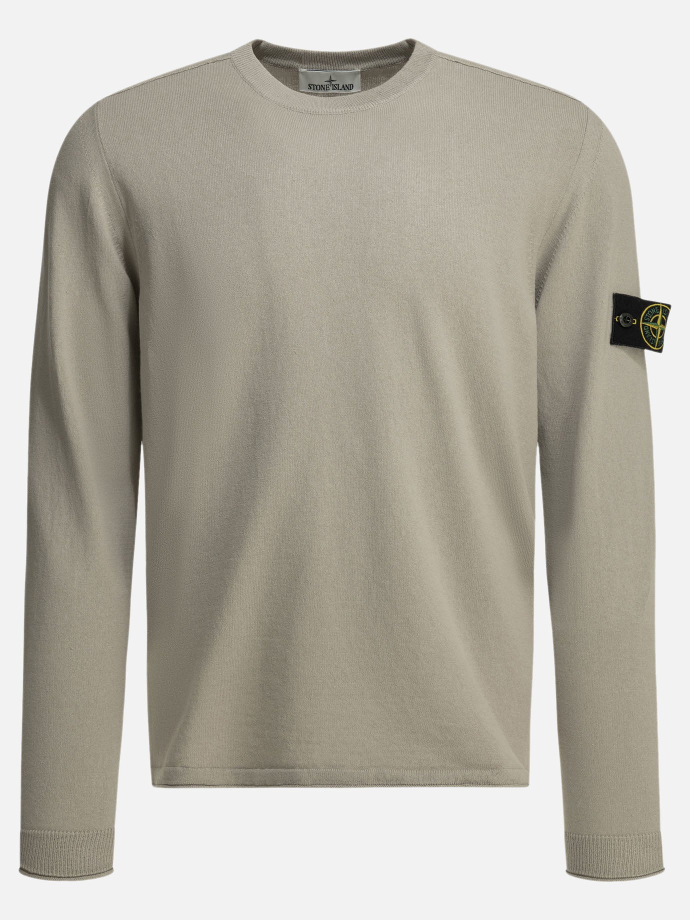 Crewneck sweaters Logo  Grey - Stone Island Men | PDP | VIETTI Online Store | thumbnail