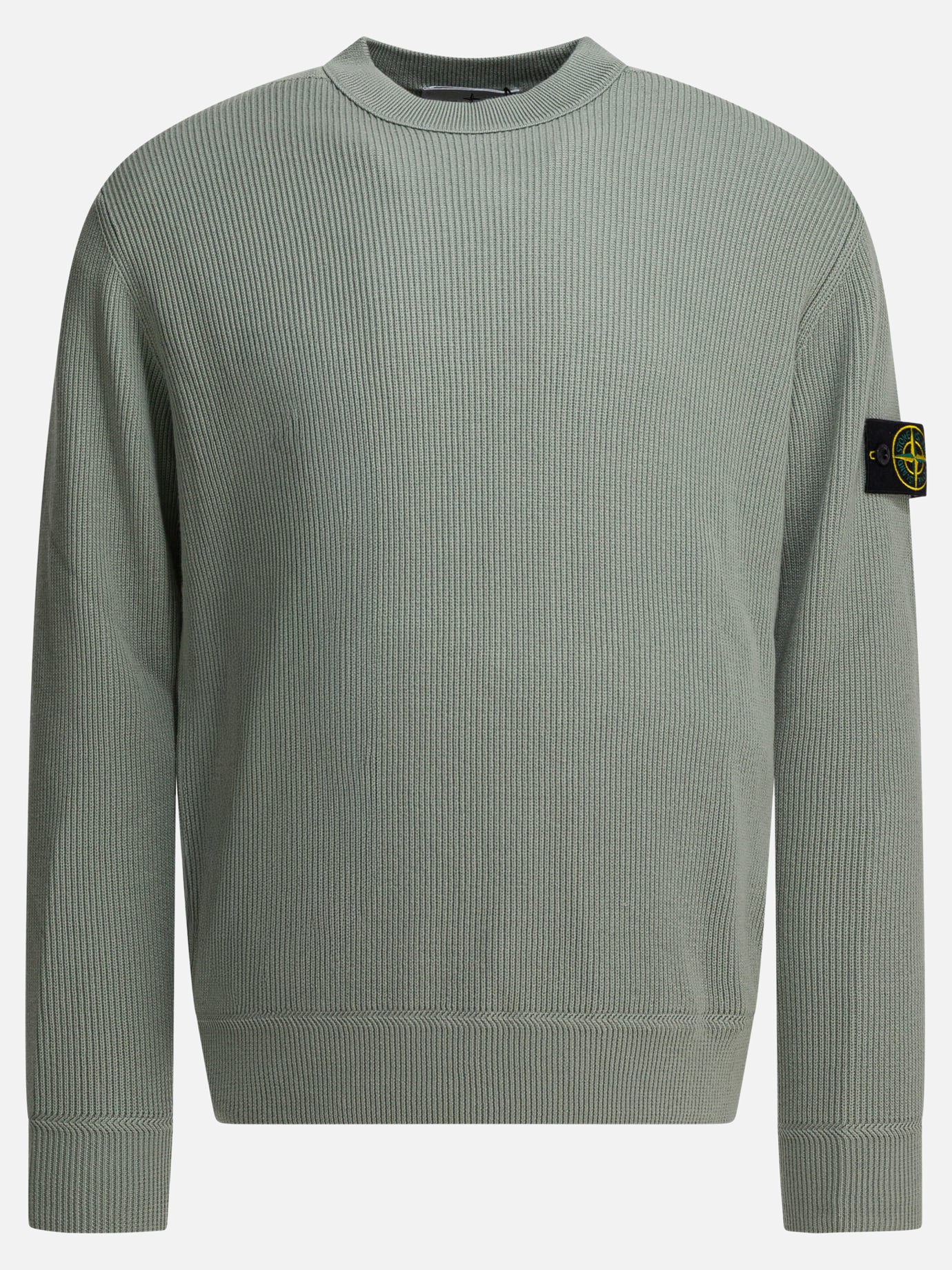 Maglioni girocollo Logo  Verde - Stone Island Uomo | PDP | VIETTI Online Store | Zoom-Modal
