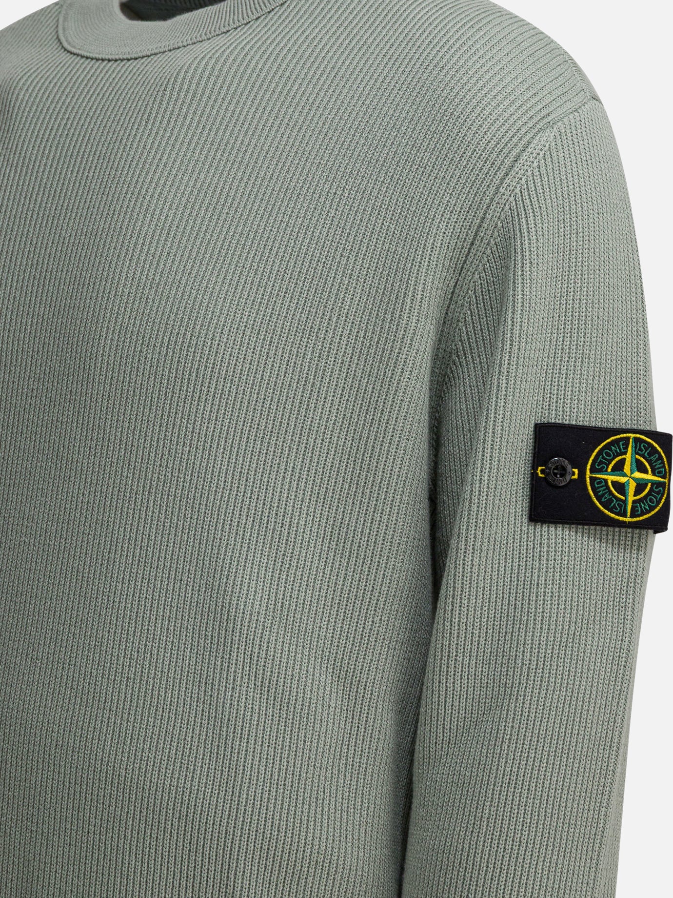 Maglioni girocollo Logo  Verde - Stone Island Uomo | PDP | VIETTI Online Store | thumbnail_4