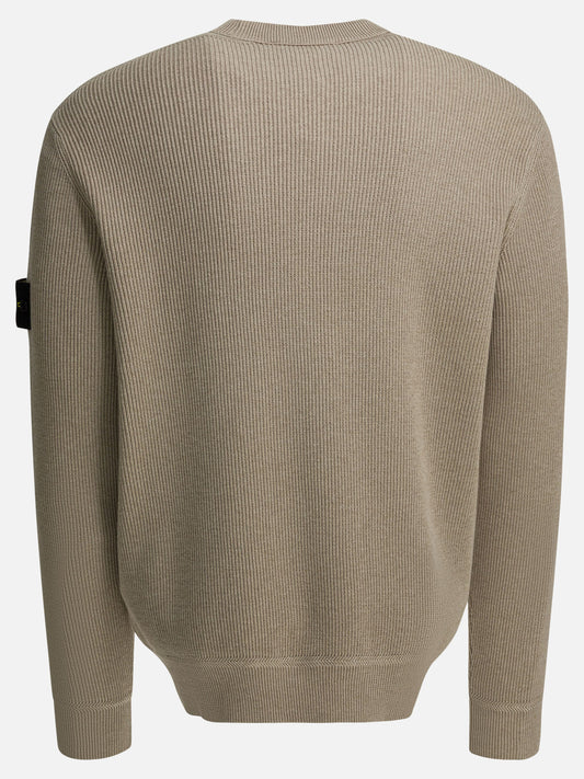 Crewneck sweaters Logo  Beige - Stone Island Men | PLP | VIETTI Online Store | 2
