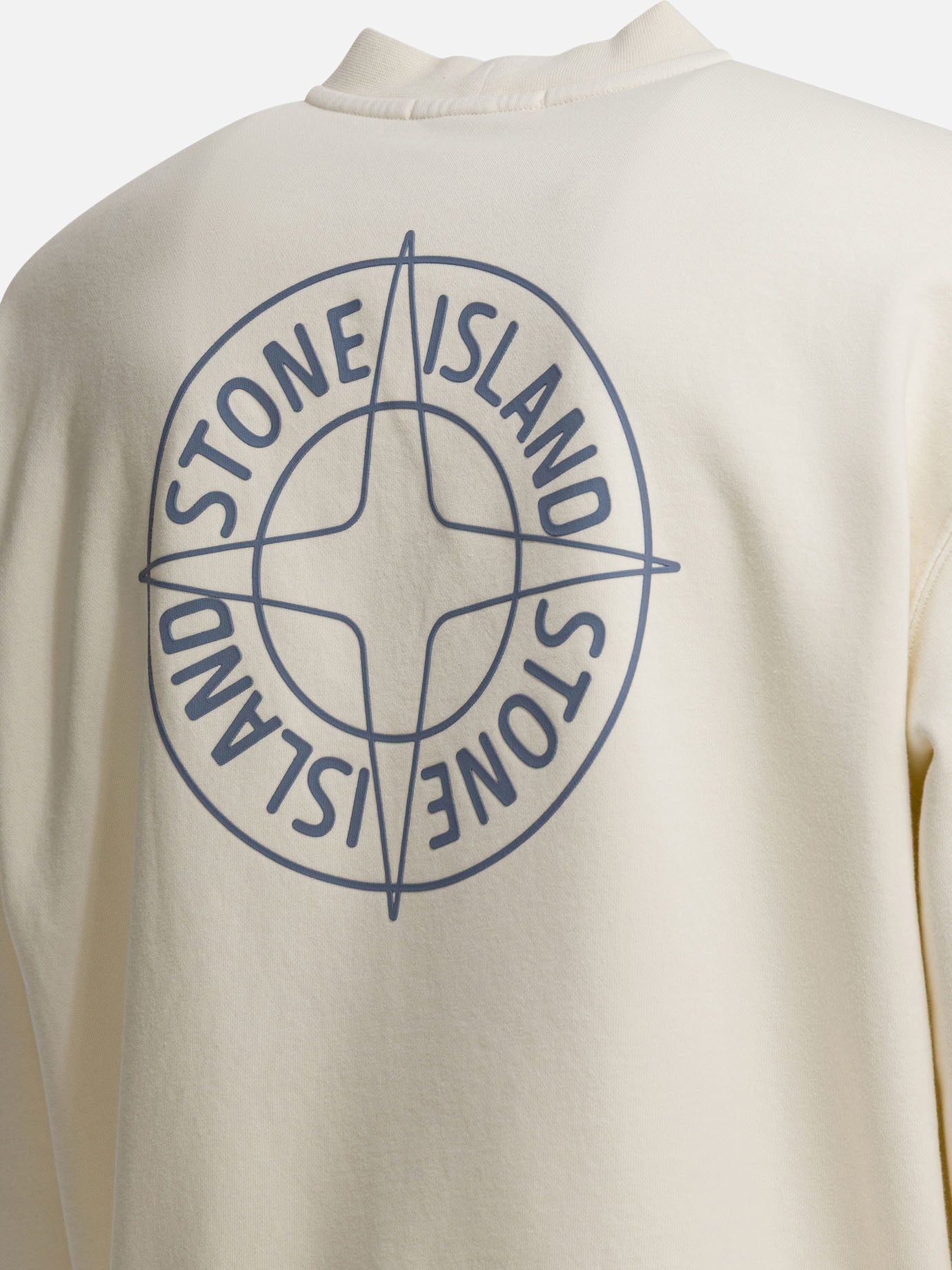 Felpe girocollo Logo  Bianco - Stone Island Uomo | PDP | VIETTI Online Store | Zoom-Modal_4
