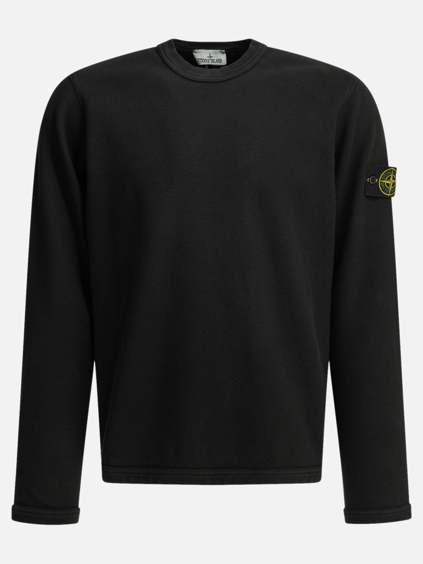 Crewnecks Logo  Black - Stone Island Men | PDP | VIETTI Online Store | Zoom-Modal
