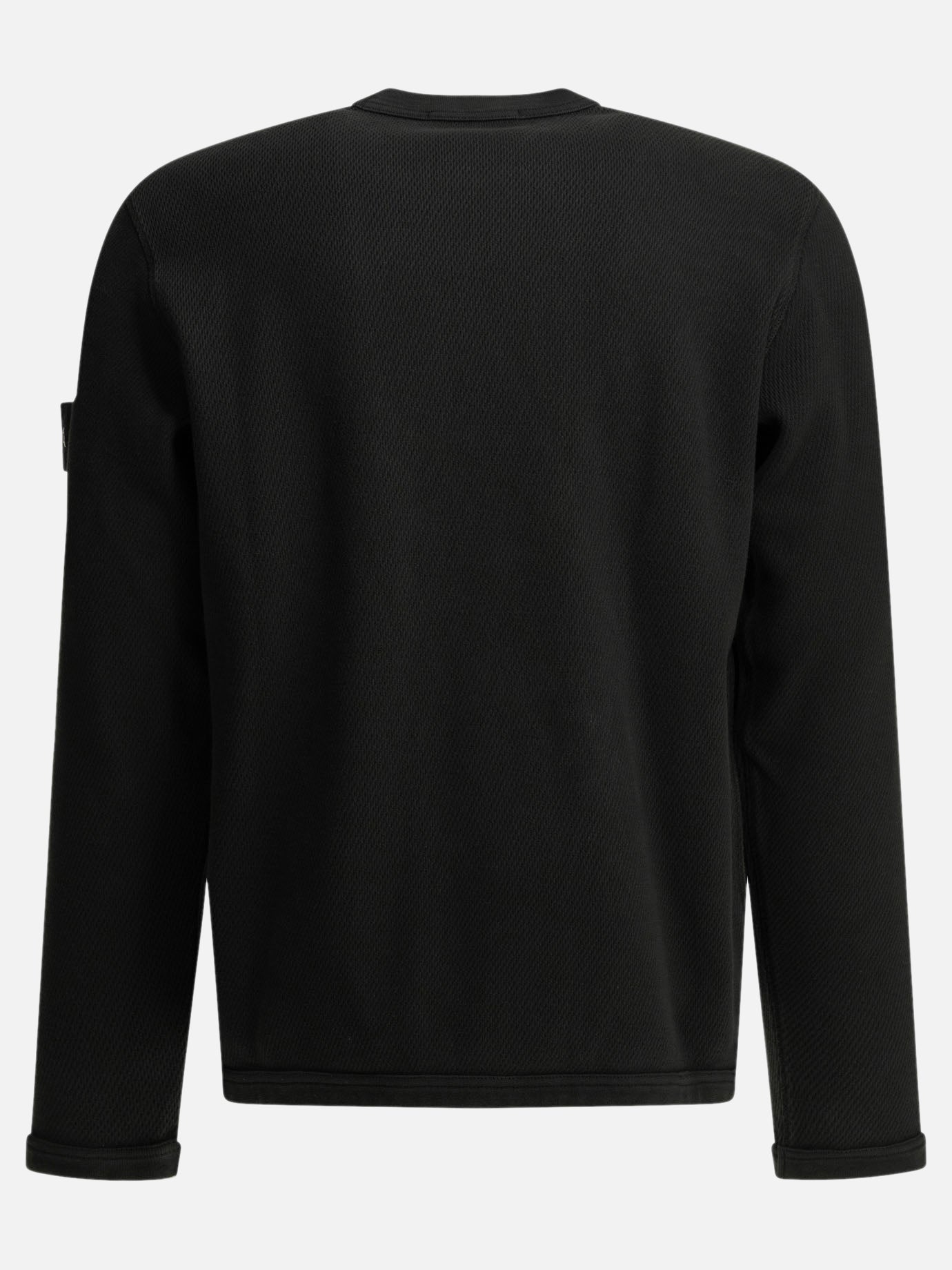 Crewnecks Logo  Black - Stone Island Men | PDP | VIETTI Online Store | thumbnail_4