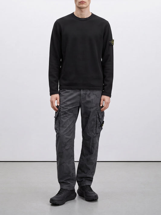 Felpe girocollo Logo  Nero - Stone Island Uomo | PLP | VIETTI Online Store | 2
